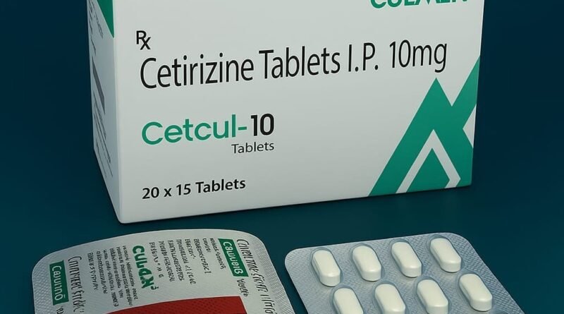 Cetirizine: Complete Medical Guide, Chemical Composition, Uses, Dosage, and Side Effects